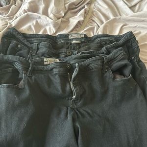 torrid luxe skinny sateen stretch size 28 smoke free home